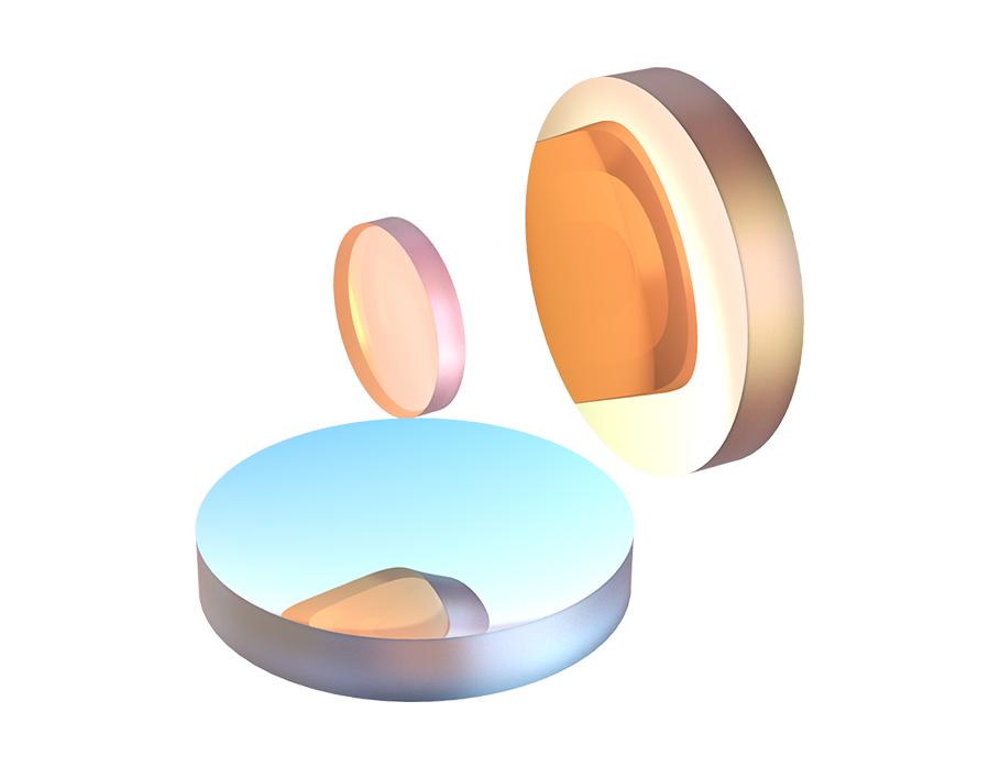 Concave Broadband Metal Laser Mirrors