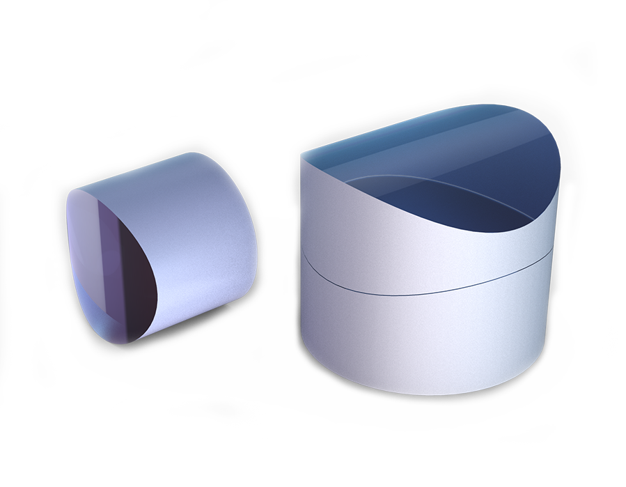Positive Achromatic Cylinder Lenses