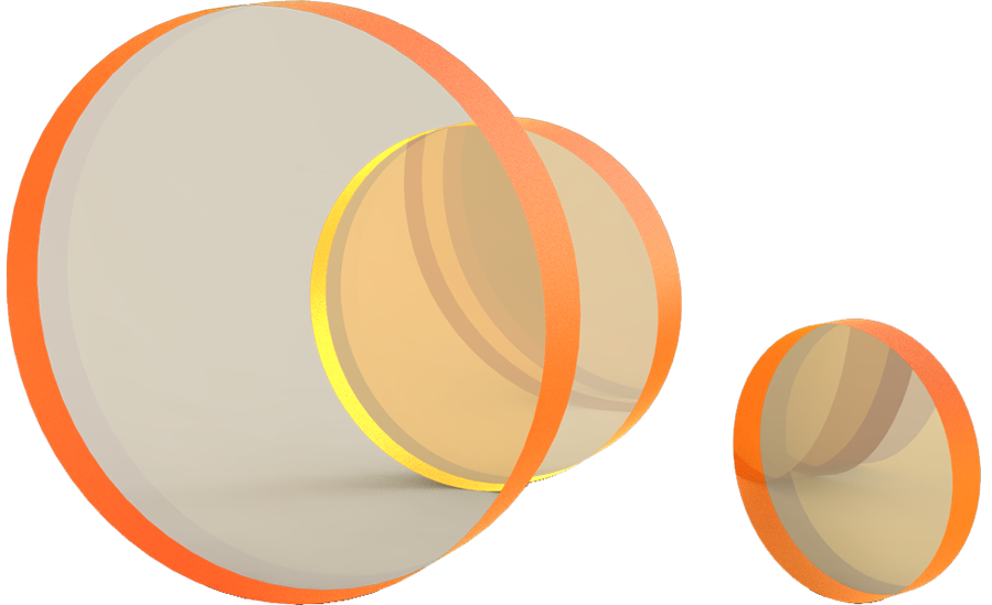 IR Wedge plate Beamsplitters