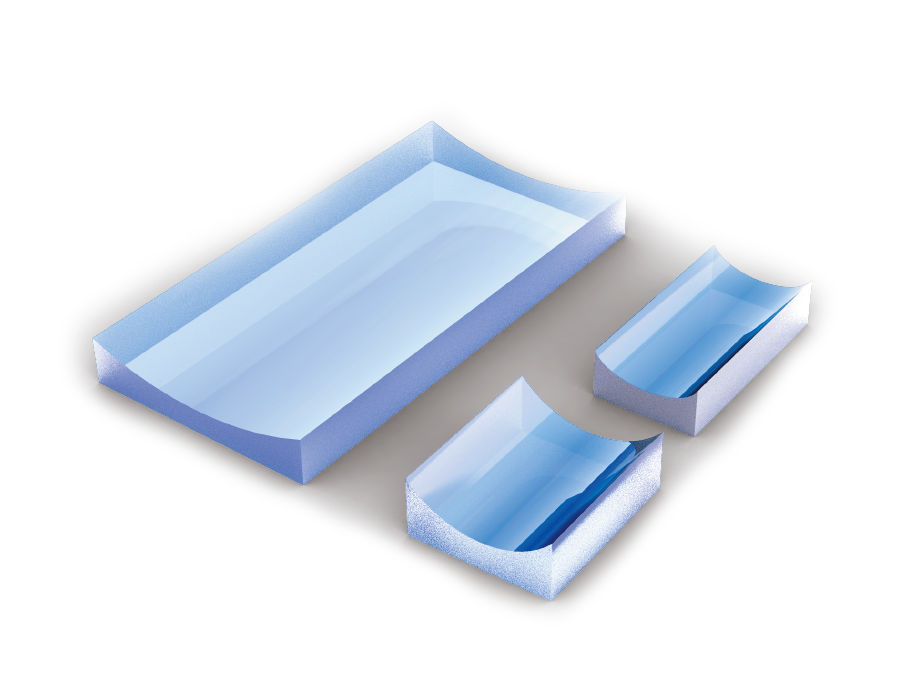 H-K9L Plano-Concave (PCV) Cylinder Lenses