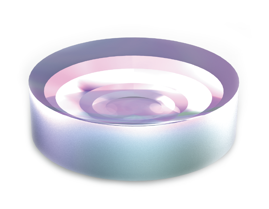 UV Fused Silica Plano-Concave (PCV) Lenses