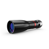 Compact High Magnification Double Telecentric Lenses