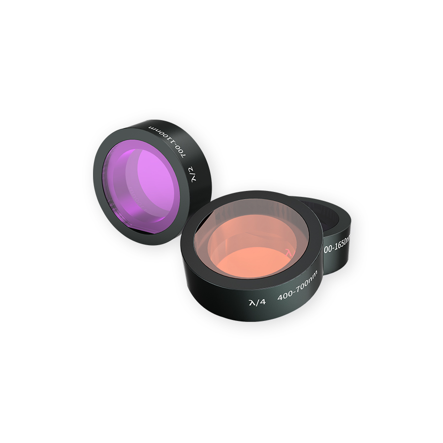 Achromatic Waveplate λ/2 Φ25.4mm Design Wavelength700-1100nm CA=10.0mm
