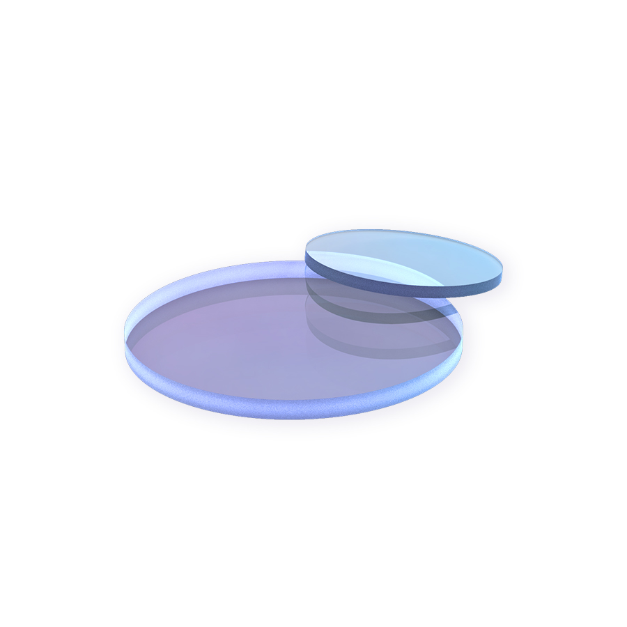 Dual Surface Optical Flats Φ25.4mm Thickness=12.7±1mm Uncoated UV Fused Silica